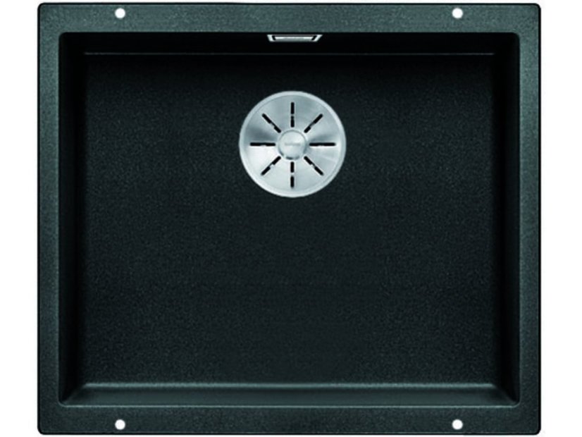 Granitový drez Blanco SUBLINE 500 U InFino čierna bez tiahla