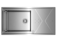 Kuchynský drez Teka BROOKLYN 60 M-XP 1B 1D PLUS