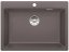 Granitový drez Blanco PLEON 8 InFino sivá skala