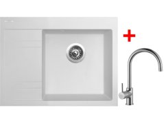 Sinks RIM 650 P Milk + Vitalia Sinks RIM 650 P Milk + Vitalia