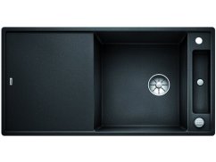 Granitový dřez Blanco AXIA III XL 6 S InFino antracit dřev.kráj.deska oboustr.prov. s exc.