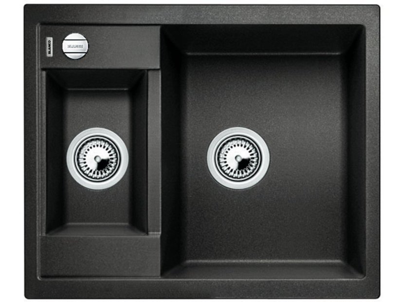 Granitový drez Blanco METRA 6 antracit s excentrom