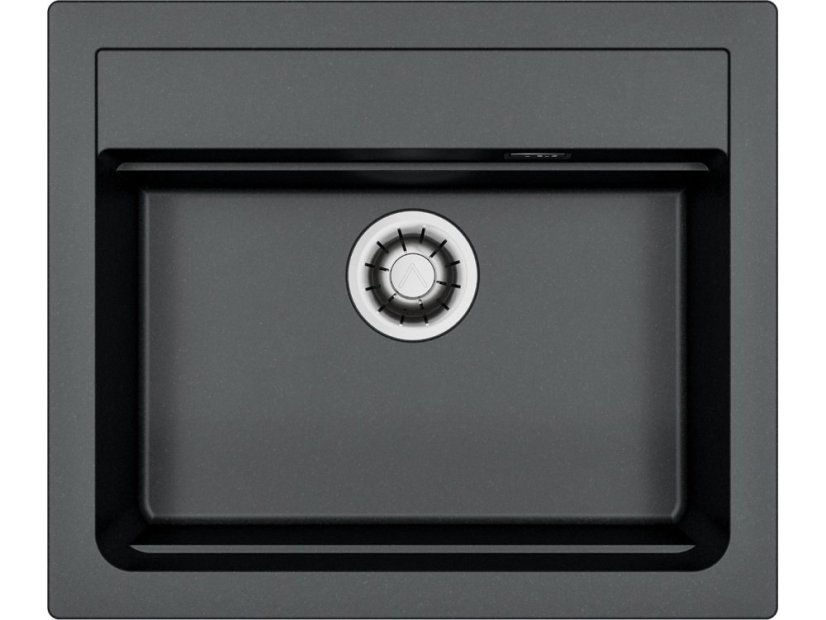 Granitový drez Alveus ATROX 30 QC čierný A91