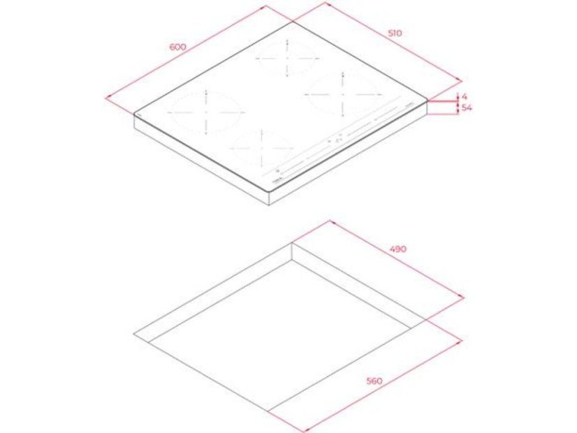 Indukční deska Teka IBC 64010 MSS BK