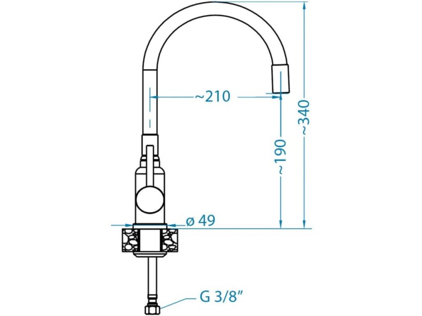 Alveus Mintas nákres