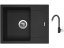 Set Sinks LINEA 600 N Granblack + baterie Sinks MIX 35 Granblack