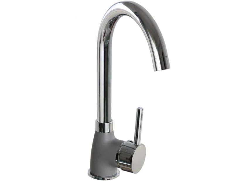 Kuchyňská baterie Pyramis Bello Duo Šedá