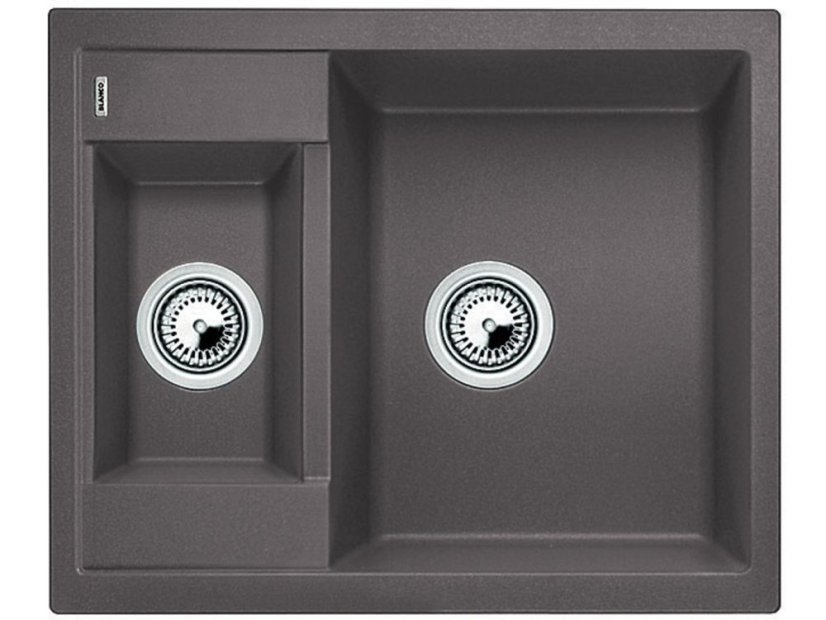 Granitový drez Blanco METRA 6 sivá skala