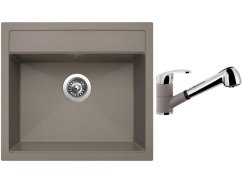 Set Sinks SOLO 560 Truffle + batéria Sinks LEGENDA S Truffle
