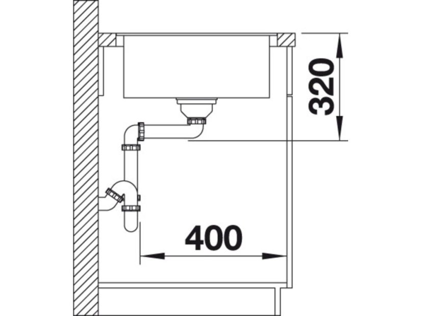 Granitový dřez Blanco METRA XL 6 S F Silgranit šedá skála oboustranné provedení s excentre