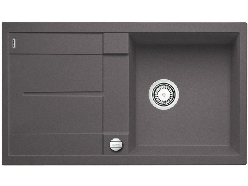 Granitový dřez Blanco METRA 5 S šedá skála s excentrem