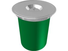 Odpadkový koš Franke KEA F12, Montáž do roviny