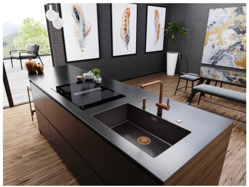 Indukční deska s odsavačem Franke FMY 8391R HI