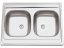 Nerezový dřez Sinks CLP-A 800 DUO