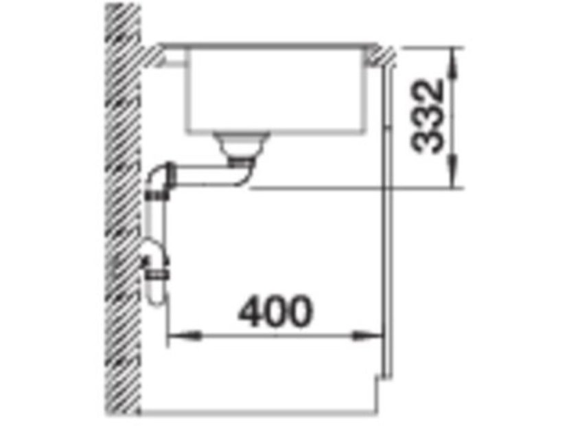 Granitový drez Blanco NAYA 5 Kávová