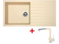 Set Sinks Perfecto 1000 Sahara + Mix 3 P GR