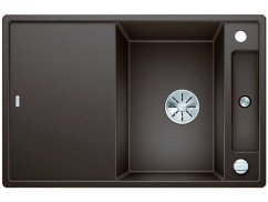 Granitový drez Blanco AXIA III 45 S-F InFino káva drez vpravo s excentrom prísluš. drevo