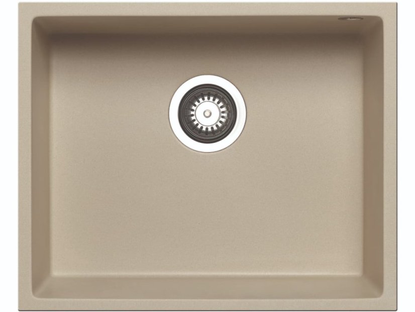 Granitový drez Pyramis Tetragón 50 x 40 1B Béžová