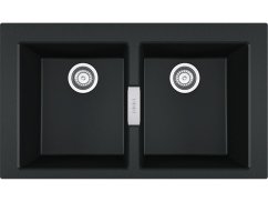 Tectonitový dřez Franke S2D 620-86 Černá