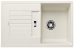 Granitový drez Blanco ZIA 45 S biela soft Granitový drez Blanco ZIA 45 S biela soft