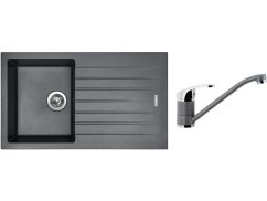 Set Sinks PERFECTO 860 Titanium + batéria Sinks PRONTO Titanium