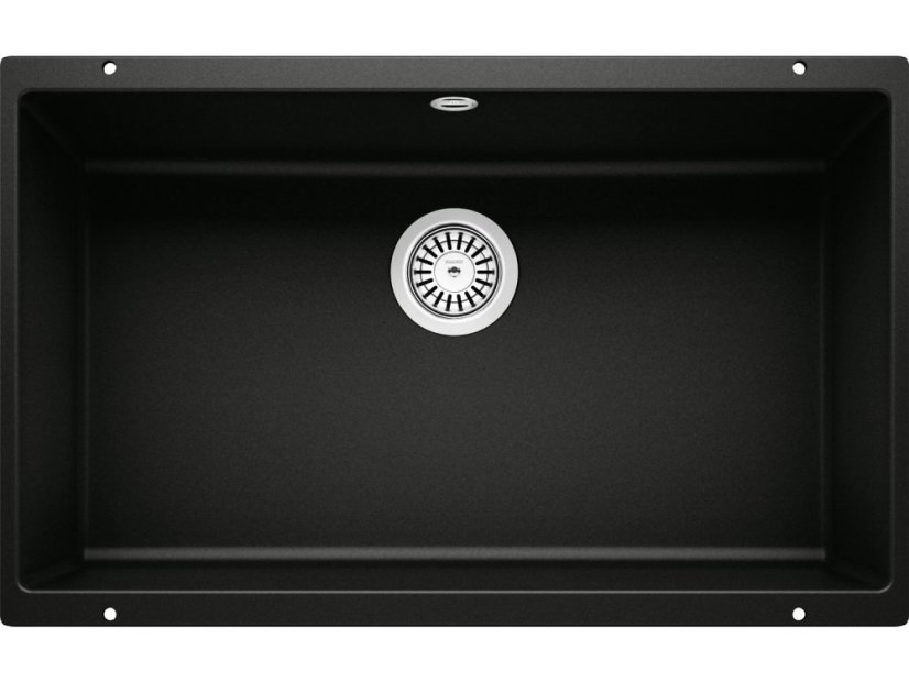 Granitový drez Blanco Rotan 700 U čierna, bez tiahla
