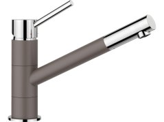 Dřezová baterie Blanco KANO HD šedá vulkán/chrom - 1