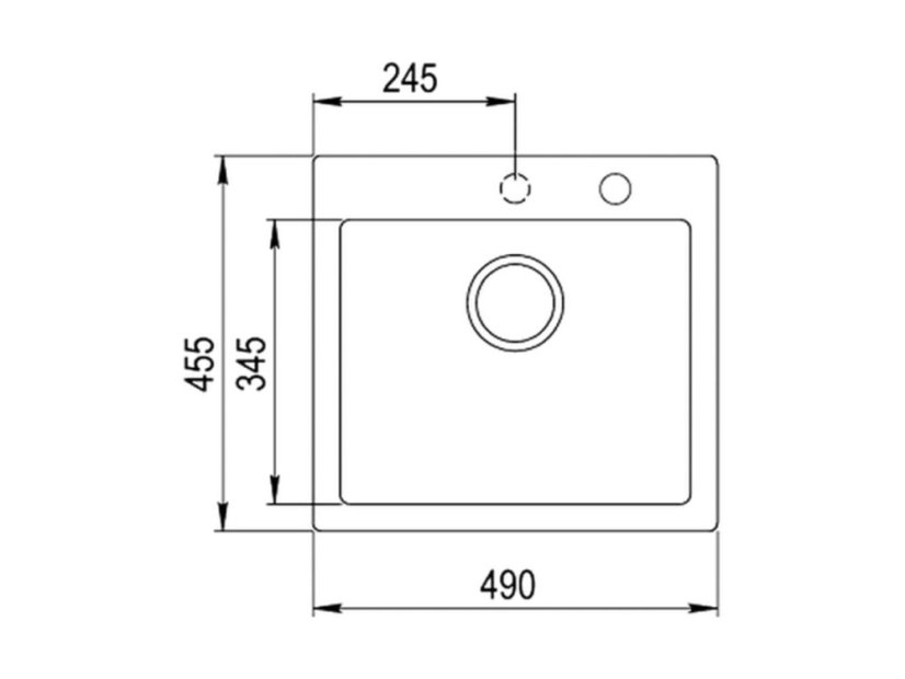 Granitový dřez Teka CLIVO 50 S-TQ 1B Topaz - 3