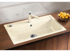 Granitový drez Blanco DALAGO 8 F káva s excentrom