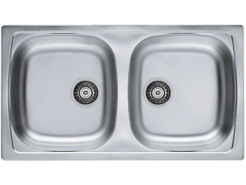 Nerezový dvojdřez Alveus Basic 160 - obrázek 3