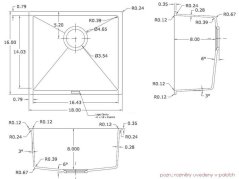Set Sinks FRAME 457 Titanium + baterie Sinks PRONTO Titanium