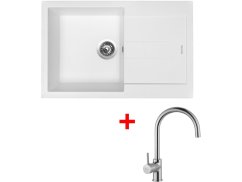 Set Sinks AMANDA 780 Milk + VITALIA Set Sinks AMANDA 780 Milk + VITALIA
