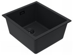 Granitový drez Alveus Omni 10 Black edition