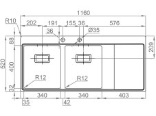 40734-5_nerezovy-drez-sinks-xeron-1160-duo-levy-1-2mm