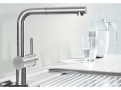 Dřezová baterie Blanco LINUS-S chrom beztlaková