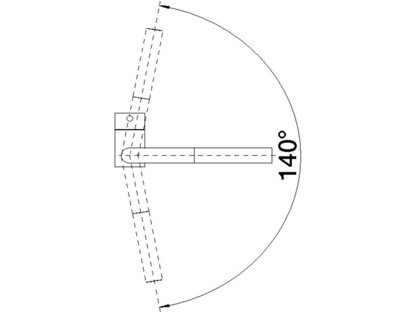 Drezová batéria Blanco LINUS-S-look biela