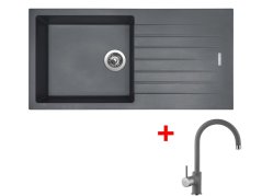 Set Sinks Perfecto 1000 Titanium + Vitalia GR