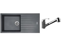 Set Sinks PERFECTO 1000 Titanium + baterie Sinks LEGENDA S Titanium Set Sinks PERFECTO 1000 Titanium + baterie Sinks LEGENDA S Titanium