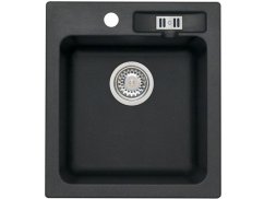 Granitový jednodrez Alveus VICTORIA 20 čierna