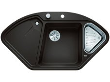 Granitový dřez Blanco DELTA II-F InFino káva s excentrem