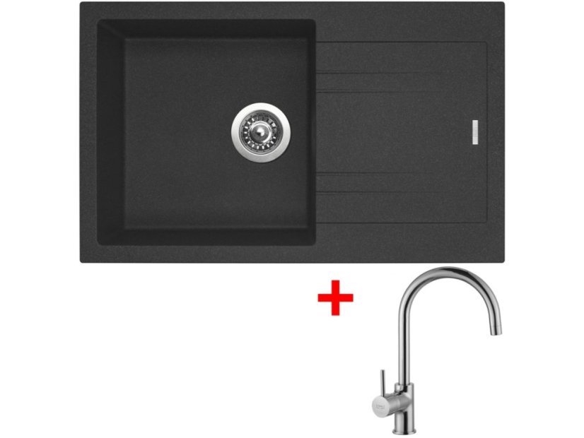 Sinks Linea 780 Granblack + Vitalia