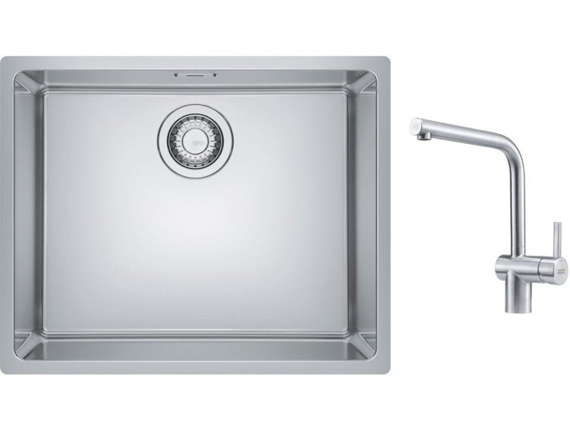 Set Franke MRX 210/610-50 Nerez + baterie Franke FC 3834 ATLAS NEO Nerez