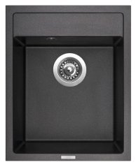 Granitový drez Sinks CLASSIC 400 Metalblack