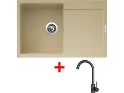 Sinks ULTIMA 790 Sahara + ARCO černá matná Sinks ULTIMA 790 Sahara + ARCO černá matná