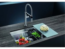 Nerezový drez Blanco ETAGON 700-U InFino nerez hodvábny lesk bez excentra a pojazdy