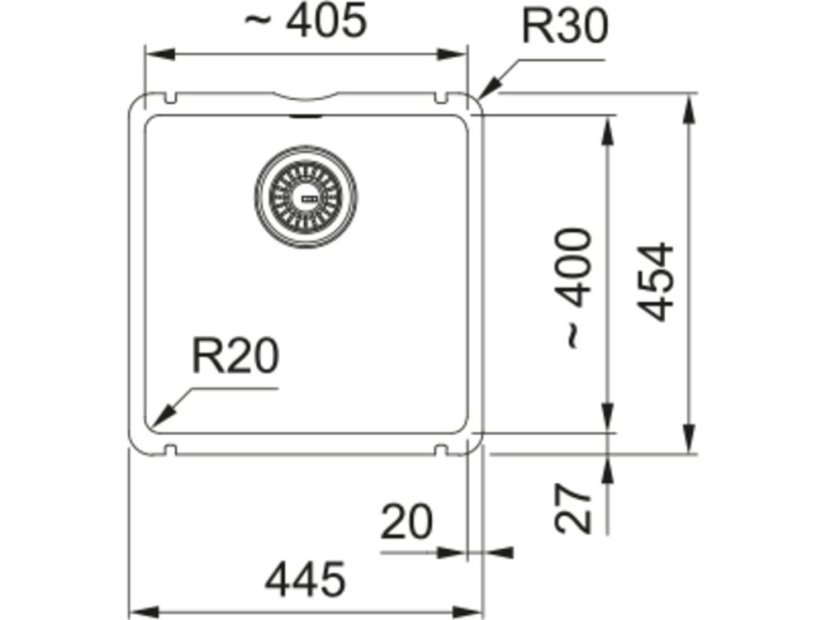 Keramický dřez Franke KXK 110-41 Glacier 3