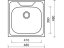 Set Sinks Classic 480 V + baterie Sinks baterie Evera chrom