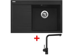 Set Sinks RIM 780 P Metalblack + Elka černá matná