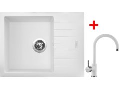 Sinks PERFECTO 650 Milk + VITALIA GR