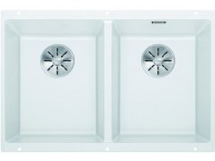 Granitový drez Blanco SUBLINE 350/350 U InFino biela bez tiahla Granitový drez Blanco SUBLINE 350/350 U InFino biela bez tiahla
